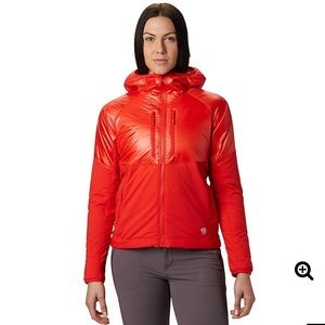 Mountain Hardwear Kor Strata Alpine Hoodie in red
